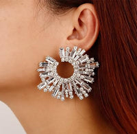 Sither Color Crystal Earrings