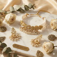 Elegance in Bloom: Floral Necklace Set 🌸