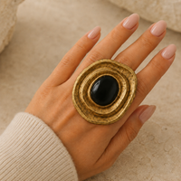 Zareen Oversized Statement Ring