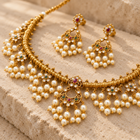 Hania Floral Pearl Set