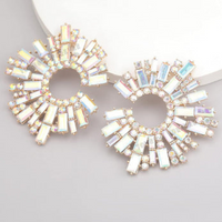 Sither Color Crystal Earrings