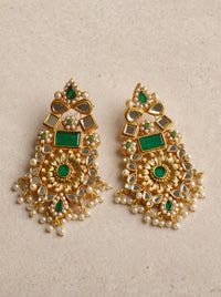 Banjo Elegance Kundan Choker & Earrings Set - Jewel Galore