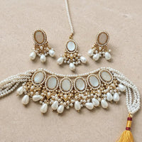 Oval Choker - Jewel Galore
