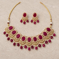 Oval Choker - Jewel Galore