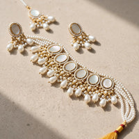 Oval Choker - Jewel Galore