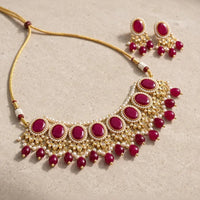 Oval Choker - Jewel Galore