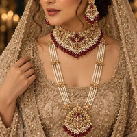 Rani Noor Bridal Jewellery Set - Bridal Jewellery Set - Jewel Galore