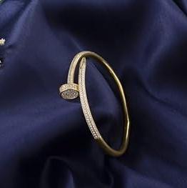 Sparkling Nail Bracelet - Bracelet - Jewel Galore