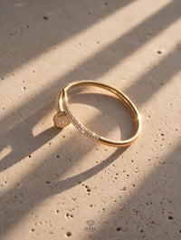 Sparkling Nail Bracelet - Bracelet - Jewel Galore