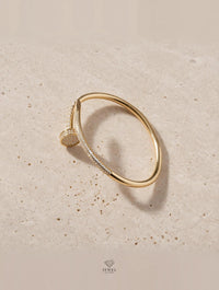 Sparkling Nail Bracelet - Bracelet - Jewel Galore
