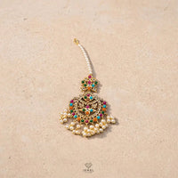 Zohra – Nauratan Kundan Choker Set - Jewel Galore
